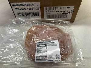 C. 5.30lbs(10pkgs) DiLusso Smoked Turkey Breast