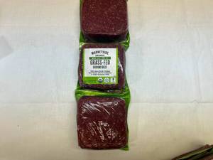 3x 1lb 937 Grass-fed Ground Beef