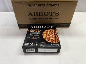 6x 10oz Abbots Plant Based Chopped Chicken