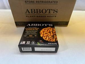 6x 10oz Abbots Plant Based Chopped Chicken