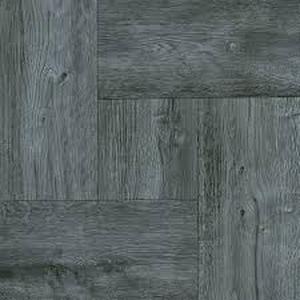 lot 1 image: 22 Boxes of TrafficMaster Grey Wood Parquet 3 MIL x 12 in. W x 12 in. L Peel and Stick Water Resistant Vinyl Tile Flooring (30 sqftcase) Customer Returns See Pictures