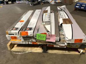 lot 42 image: Pallet of Mixed Assorted Flooring Various Models and Conditions Customer Returns See Pictures