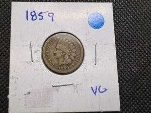 1859 Indianhead Penny, First Year
