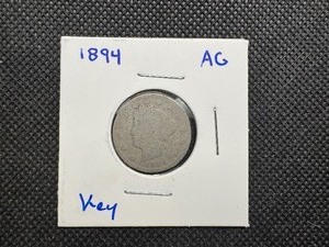 1894 Key Date V Nickel