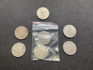 1895, 1912D, (5) Avg Date V Nickels (7 coins)