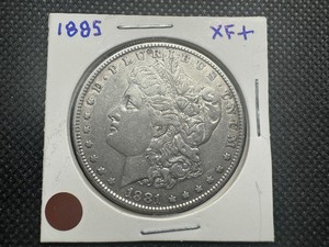 1885 Morgan Dollar, XF
