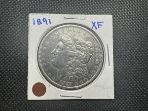 1891 Morgan Dollar, XF