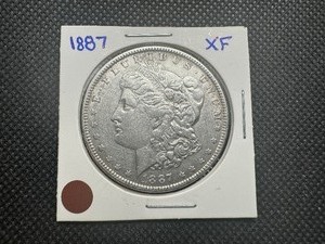 1887 Morgan Dollar, XF