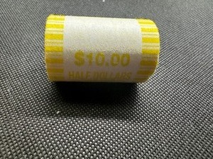 Unopened Fed Roll Half Dollars, $10 Roll