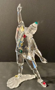 lot 43 image: Swarovski 1999 Annual Edition Crystal Masquerade Pierrot
