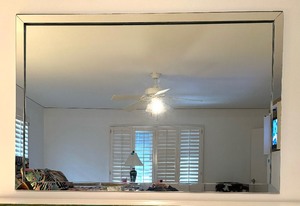 lot 20 image: Marvelous Large Wall Mirror