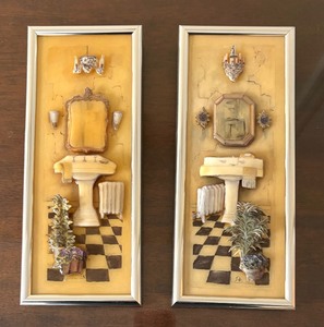 lot 122 image: Pretty Powder Room Decor