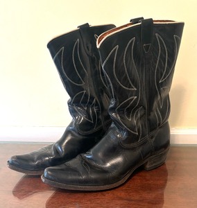 lot 163 image: Pair of Vintage Cowboy Boots by Rodeo