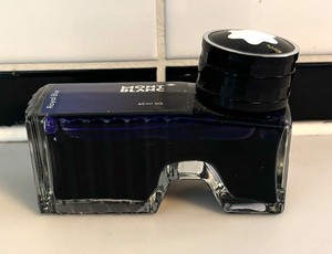 lot 201 image: Mont Blanc Royal Blue Ink