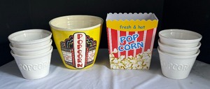 lot 227A image: Variety of Awesome Popcorn Bowls