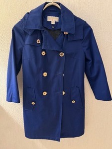 lot 229 image: Michael Kors Cobalt Blue Light Weight Coat