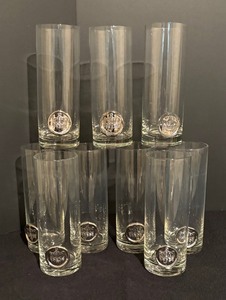 lot 343 image: Nine Highball Cocktail Glasses