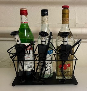 lot 352 image: Musical Motif Bottle Holder