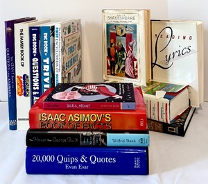 lot 313 image: Trivia Books, Family Book of Questions and Answers and More