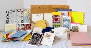 lot 305 image: Variety of Stationery including Cards, Envelopes, Beautiful Paper and More