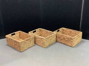 lot 117 image: Woven Baskets