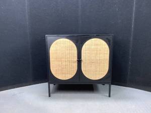 lot 123 image: Rattan Cabinet