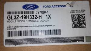 Ford GL3Z-19H332-H MODULE - TRAILER BRAKE 2018-2024 Ford