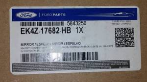 Ford EK4Z-17682-HB MIRROR ASY - REAR VIEW OUTER 2015-2019 Ford Transit