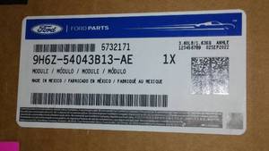 Ford 9H6Z-54043B13-AA Module 2010-2012 Ford
