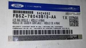 Ford FB5Z-78043B13-AA Module 2016-2019 Ford
