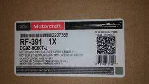 Engine Cooling Motor And Fan Assembly 2013-2020 Ford Fusion