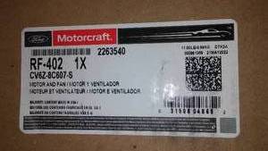 Engine Cooling Motor And Fan Assembly 2013-2016 Ford Escape