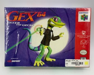 Vintage&nbspNINTENDO 64 Enter the Gecko Game