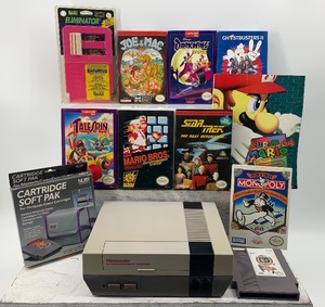 Authentic Vintage NINTENDO Galore, Including Box, Games and Accessories