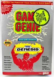 Vintage 92 SEGA GENESIS GALOOB GAME GENIE Game Enhancer in Box