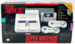 Vintage 92 SUPER NES Super Set SUPER NINTENDO Entertainment System with 7 Controllers and more