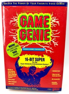 Vintage 92 SEGA GENESIS GALOOB GAME GENIE Game Enhancer in Box -Unused
