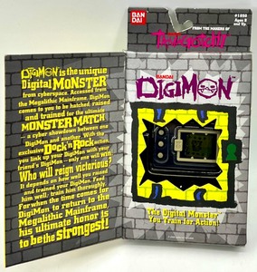 Vintage BANDAI 1990s DIGIMON Digital Monster Divice in Blue NIB