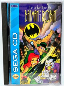 Vintage SEGA CD Game with Case & Manual THE ADVENTURES OF BATMAN & ROBIN 95