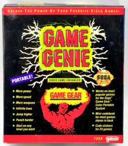 Vintage 92 SEGA GENESIS GALOOB GAME GENIE Game Enhancer in Box - NIB