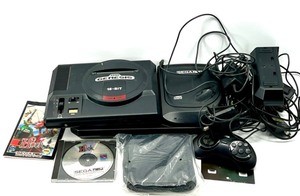 SEGA GENESIS CD Model 2 Video Game Console with HOOK Game , 1 Controller, Power and Accessories