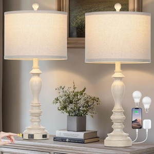 Set of 2 27 Retro Style Table Lamps