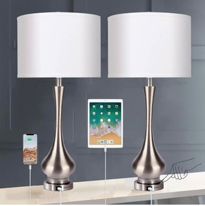 Set of Two 30 Touch Control Table Lamps
