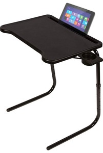 Folding TV Tray -Black