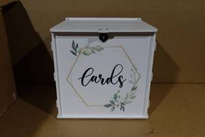 Decorative Party Card Box 10x8.5x10