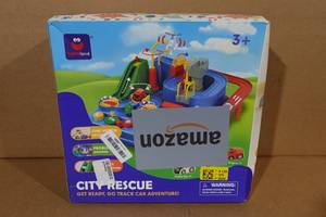 City Rescue Go Track Car Adventure Set