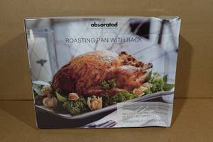 Absorated Roasting Pan with Rack