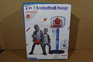2-In-1 Basketball Hoop Play Set