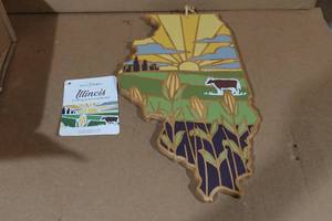 Illinois Cutting & Serving Board