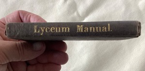 lot 23 image: Rare Early Childrens Lyceum Manual